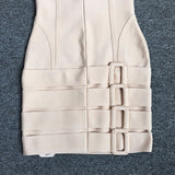 Women Evening Dress Sexy Sheath Bandage Dress