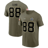 NFL T-Shirts NFL Football Printed Jerseys Short Sleeves Outdoor Sports Loose