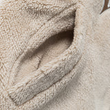 Unisex Winter Cotton Coat Letter Embroidered Hooded Cotton Coat Vintage Loose Cotton Coat