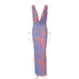 Women Dresses Autumn Sexy Backless Slim Fit Sleeveless Dress