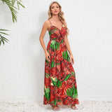 Women Date Dress Summer Sexy Bohemian Strap Dress