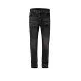 MIJKO Men's Vintage Pants MIJKO Washed Old Trousers Men's and Women's Slim-Fit Trendy Jeans