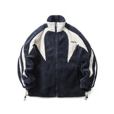 Unisex Winter Cotton Coat Winter Polar Fleece Stand-up Collar Cotton-Padded Clothes