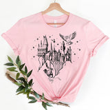 Magical Wizard Castle Shirt Movie Inspired Tee Wizard School