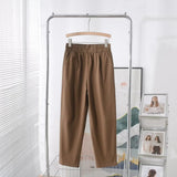 Women Sweatpants Spring and Autumn Straight Casual Pants Loose Harem Pants