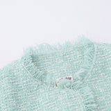 Women Jacket Autumn and Winter Loose Multi-Pocket Solid Color Burr Cardigan Top