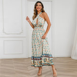 Women Date Dress Sexy Retro Floral Dress