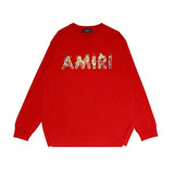 Amiri Long Sleeve Shirt Fashion Brand Long Sleeve Long-Sleeved T-shirt Blouse