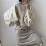 Women Winter Knitted Sweater Casual Style Sweater 8t3081