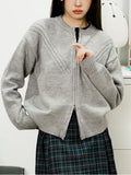 Women Knitted Cardigan Fall Coat Top