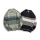 Unisex Sweater Winter Vintage Stripe