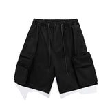 Men Shorts Amekaji Multi-Pocket Workwear Shorts