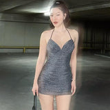 Women Dresses Sexy Summer Sling Dress V-neck