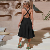 Women Dress Summer Sexy Backless Dress