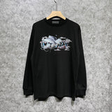 Amiri Long Sleeve Shirt Fashion Brand Long Sleeve Long-Sleeved T-shirt Blouse