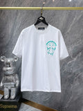 Chh Chrome Hearts T Shirts Summer Sanskrit Patch Embroidery Casual Sports Short Sleeve T-Shirt
