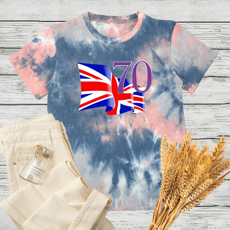 Inspired by Queen's Platinum Jubilee 2022 Elizabeth 70 Years T-shirt Loose Crew Neck T-shirt