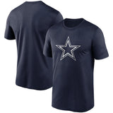NFL T-Shirts Men's Outdoor Sports T-Shirts Short Sleeves NFL Football Denim