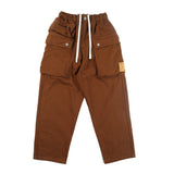 Men Sweatpants Thickened Multi-Pocket Loose Wide-Leg Overalls