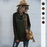 Women Knitted Sweater Autumn Women's Long Sleeve