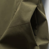 Unisex Winter Cotton Coat Velcro Decorative Hooded Cotton-Padded Coat Retro Warm Three-in-One Cotton-Padded Coat