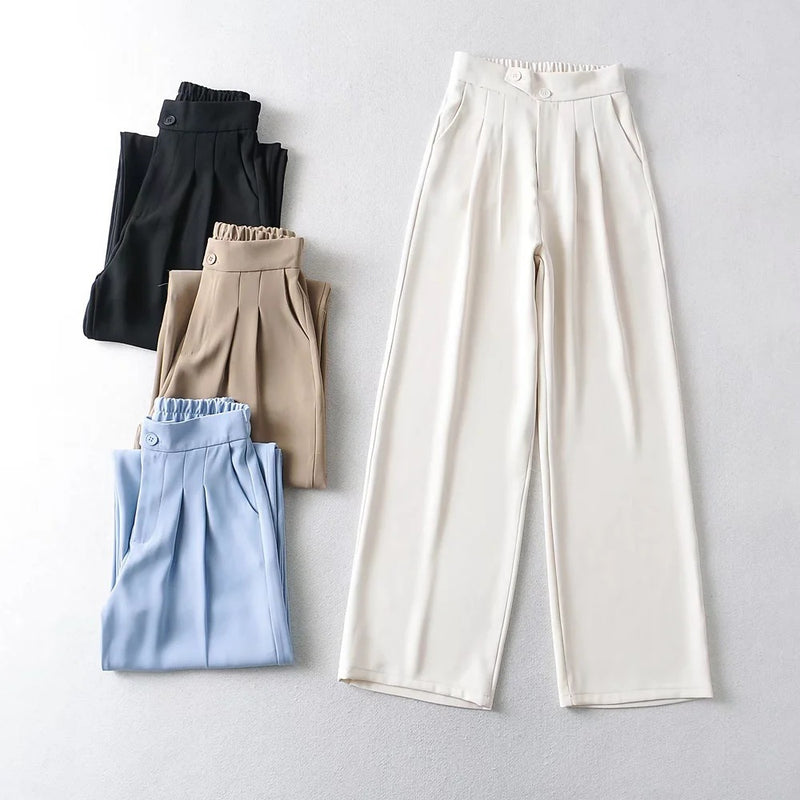 Women Sweatpants Loose Casual Straight Pants Summer Loose Wide Leg Pants