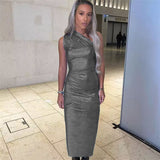 Women Dresses Spring Slim-Fitting Sleeveless Dress