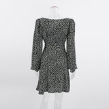 Women Dress Puff Sleeve Floral Dress