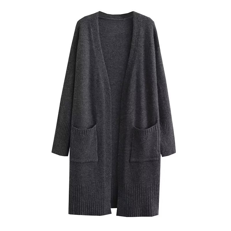 Women Sweater Knitwear Knitted Coat Sweater Long Knitted Cardigan Sweater