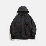 Unisex Hoodie Autumn Windproof Hood Coat