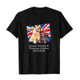 Inspired by Queen's Platinum Jubilee 2022 Elizabeth 70 Years T-shirt Th Anniversary Graphic Print Crew Neck Short Sleeve T-shirt