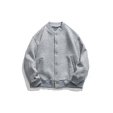 Unisex Jacket Baseball Jacket Loose Casual Jacket