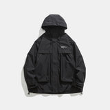 Unisex Jacket Autumn Windproof Hood Coat