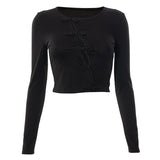 Women T-shirt Long Sleeve Casual Top