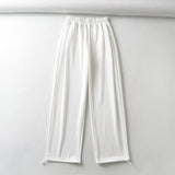 Women Sweatpants Spring Casual Wide Leg Straight Harem Pants