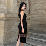 Women Dresses Summer Long Dress Suspenders Dress