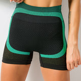 Women Yoga Sports Shorts Quick-Drying Stretch Hip Lift Yoga Pants Women's Tight Sports Running Workout Shorts