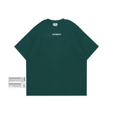 Vetements T Shirts VTM Letter Print Short-Sleeve T-shirt