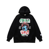 Gallery Dept Hoodie Flame Earth Fleece Hoodie Sweater