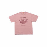 Men T-shirts Bat Sleeve Printed Short Sleeve Bamboo Cotton Loose T-Shirt