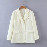Women Suits Spring and Autumn Coat Casual Loose Suit Top