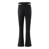 Women Sweatpants Spring Trousers Hollow-out Casual Pants