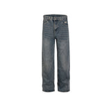 MIJKO Men Vintage Pants MIJKO Men's Women's Hip Hop Trousers Washed Jeans Tide
