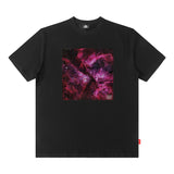 Men T Shirt Casual Short-Sleeved T-shirt Men and Women Retro Half Sleeve T-shirt