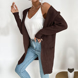 Women Knitted Sweater Autumn and Winter Knitted Sweater Cardigan Women Coat