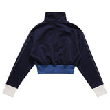 Women Jacket Autumn Leisure Lapel Zipper Embroidered Jacket