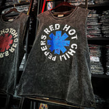 Pearl Jam T Shirts Doors Ramones Rock Washed Vintage Tank Top Cotton Sleeveless T-Shirt(Part2)