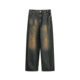 Unisex Pant Autumn Vintage Straight Barrel Mop Pants