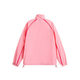 Unisex Jacket Stand Collar Coat for Men and Women Loose Jacket