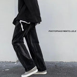 Men Jeans Hip Hop Tie-Dye Loose Wide-Leg Pants